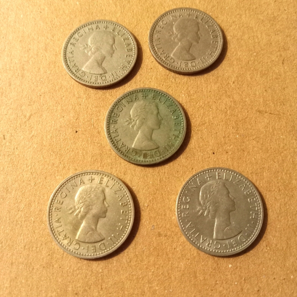 Great Britain Sixpence Set